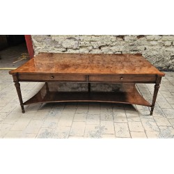 Wine Table Burr Walnut NOW SOLD